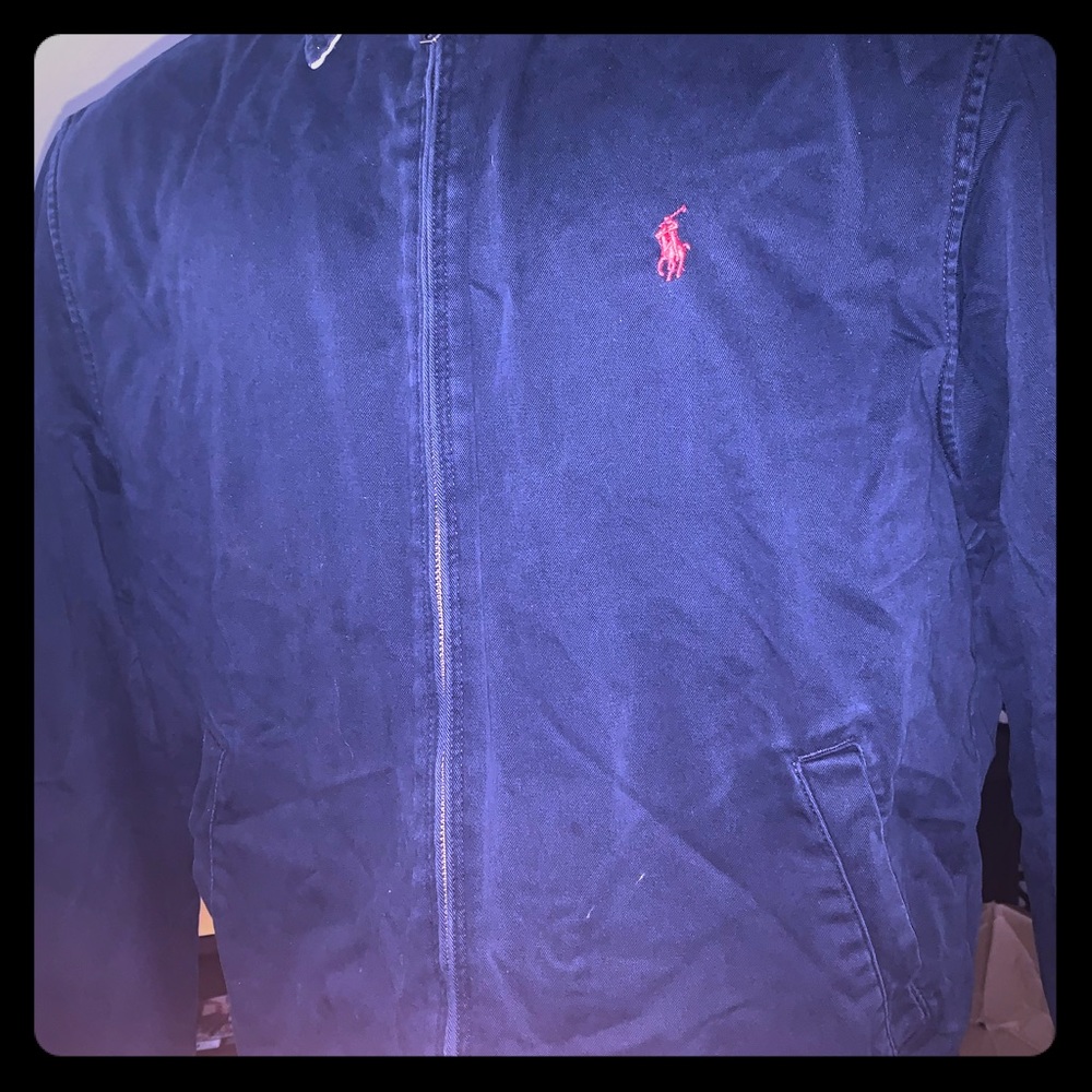 Polo XL Navy Full Zip